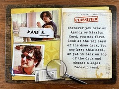 Covert: Kane Klenko Character Promo Card Renegade Game Studios Designer