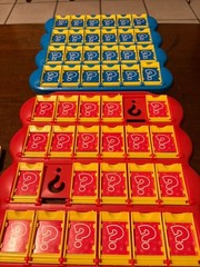 Guess Who? Disney Edition 2005 Milton Bradley Board Game Missing 2 Red Flaps