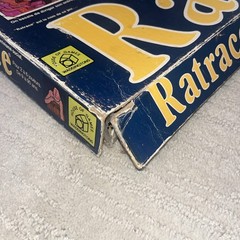 Vintage Ratrace Board Game 1970 Waddingtons House of Games-No Instructions
