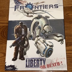 FRONTIERS – LIBERTY OR DEATH! Science Fiction War Board Game, Asmodee, NEW