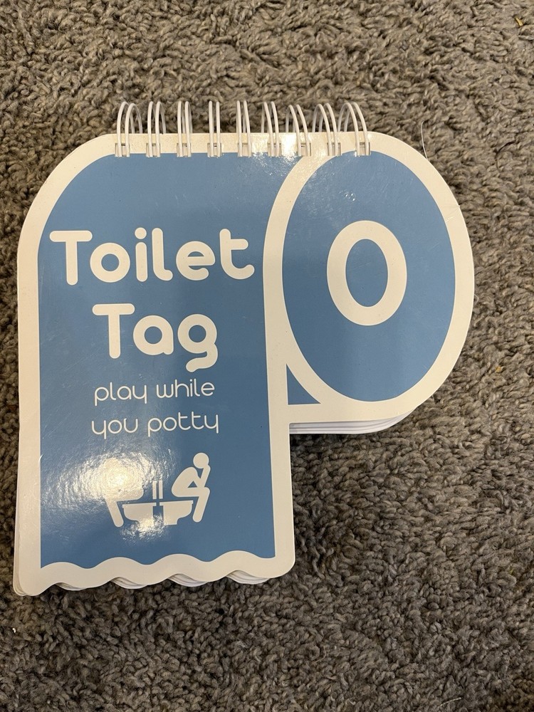 Toilet Tag Game for Couples Who Share The Same Potty- Excellent- Gag Gift
