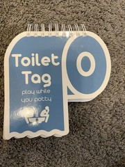 Toilet Tag Game for Couples Who Share The Same Potty- Excellent- Gag Gift