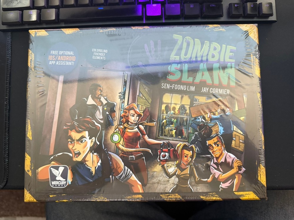Mercury Boardgame Zombie Slam New-in-box, never opened.