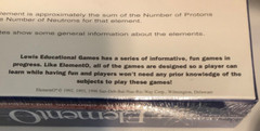 ElementO Board Game – Education/Science — Learn the Periodic Table. New Sealed