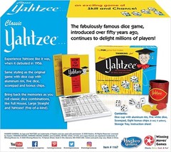 Yahtzee Classic Dice Game – Family Game Night Kids 8+ & Adults