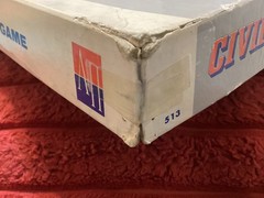 CIVIL WAR, VINTAGE 1961 AVALON HILL GAME, AS IS/ FREE POSTAGE!!!!