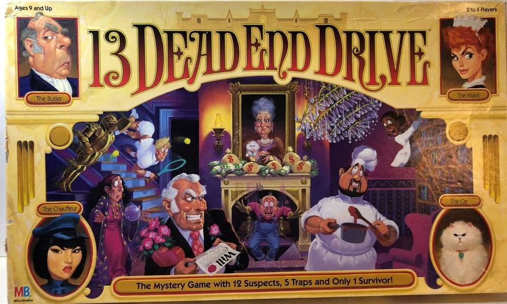 13 Dead End Drive Board Game Mystery Games Role Playing Games Family Games
