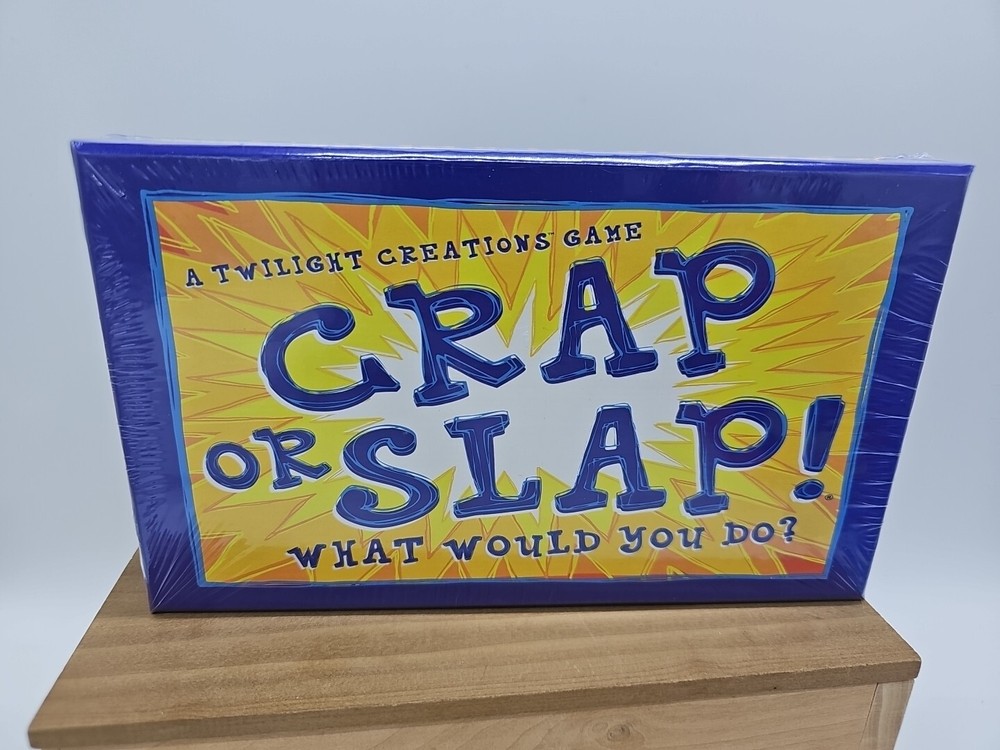 Twilight Creations Card Game Crap or Slap What Would You Do? Factory Sealed NIB