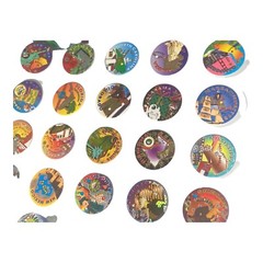 Pog Lot: US States Geography United States 40 Total: MT. Rushmore, Elvis, Texas