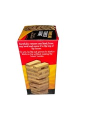 New/Sealed-Mini Tumbling Tower Game-36 Wood Blocks-4-1/2″ Tall