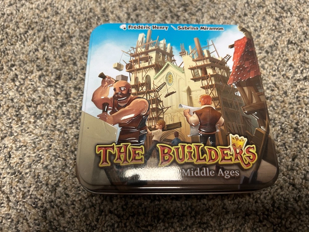 The Builders: Middle Ages Board Game – Complete – Never Played