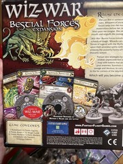Wiz-War Collection [Base Game + 2 Expansions! Good Condition Fantasy Flight]