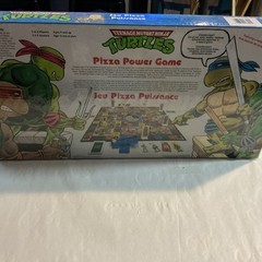 Teenage Mutant Ninja Turtles Pizza Power Board Game VTG 1987 SEALED New