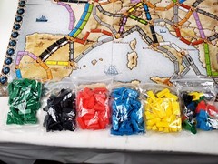 Ticket To Ride Europe Board Game. DO7202 Complete
