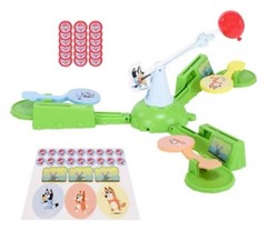 NEW – Bluey Keepy Uppy Game, Motorized Toddler Game W/ Chili & Bingo Paddles