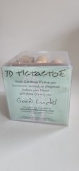 3D Wooden Tic Tac Toe – Rustic Coffee Table Decor, Unique Gifts