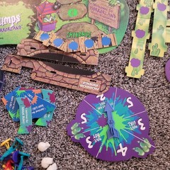 Vintage Retro Goosebumps Board Game One Day At Horrorland 1998 MB Games