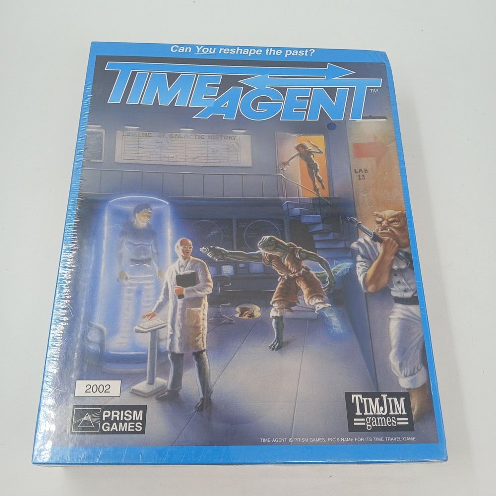 Time Agent (1992) – Board Game TimJim Games Thomas Lehmann New SEALED Vintage