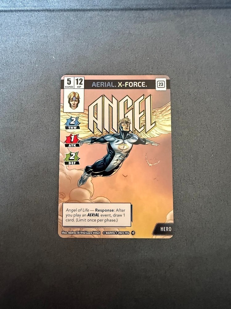 [Marvel Champions LCG] Angel – NeXt Evolution Promo Card – NM