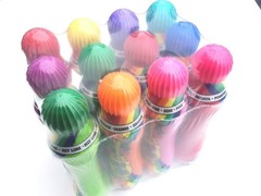 12 Pack 3oz Multicolor Bingo Daubers for Vibrant Game Nights – Easy Open Caps