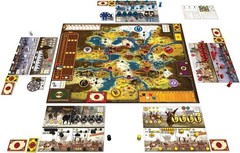 Engine-Building Strategy Board Game for 1-5 Players, Area Control, Mechs