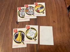 Unused 1937 All Colored-Paper/Radio Advtsg-Premium Send-In Game “WHO IS GUILTY?”
