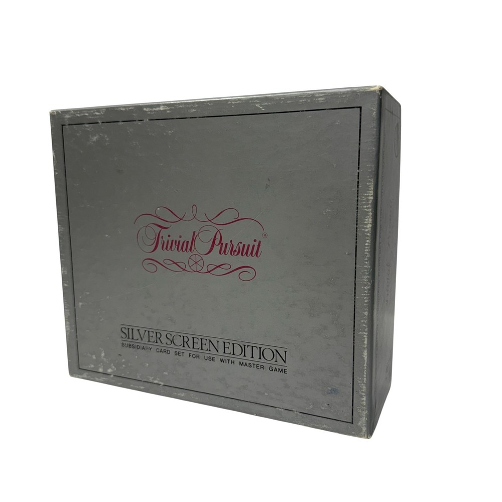 Vintage Trivial Pursuit Silver Screen Edition Subsidiary Card Extension Pack