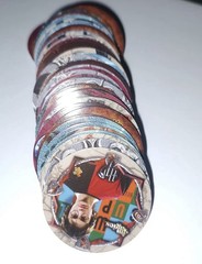 50 Harry Potter Tazos Pogs Lot Complete Set Imagic Vintage Collection
