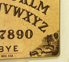 Vintage 1960s William Fuld OUIJA Board # 600 w/ Original Box Parker Brothers