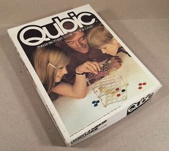 1972 Parker Brothers QUBIC GAME 3-D TIC TAC TOE No. 401 for Parts or Repair