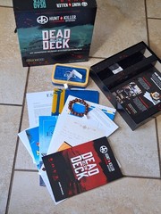Hunt A Killer Dead Below Deck Murder Mystery Board Game Complete Used Once