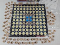 Word Search Board Game by Pressman Wooden Tiles Ages 8+ Pre-owned