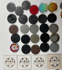 90 ’s POG Collection – Lot of 350-400 POGs & Slammers Iron Man Michael Jordan