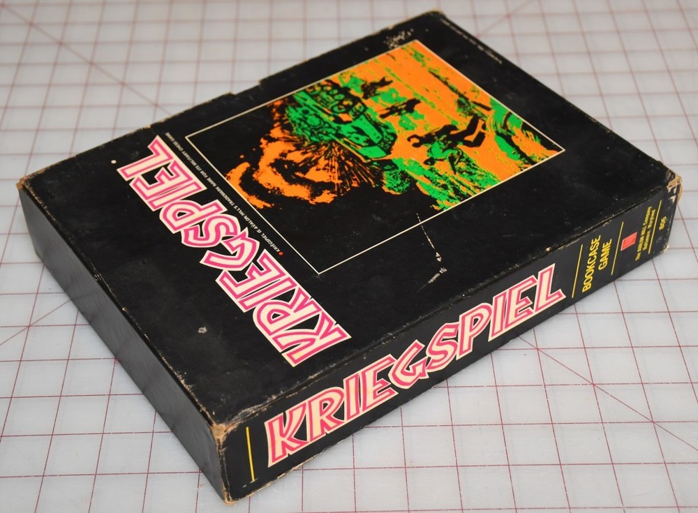 Avalon Hill Kriegspiel bookcase wargame vintage 1970’s complete