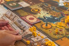 Engine-Building Strategy Board Game for 1-5 Players, Area Control, Mechs