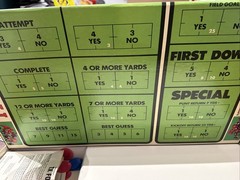 Vintage Super Coach TV Football Complete In Box Vintage 1974 Coleco Play NFL !