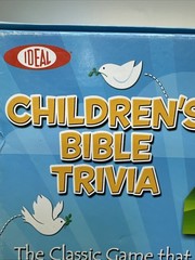 Ideal 2011 Children’s Bible Trivia Board Game Over 1000 Questions {152}