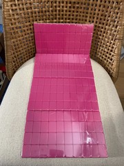 NEW American Mahjong Tiles Set – 160 Tiles, 4-layer engraved acrylic ( Pink)