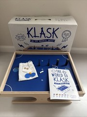 Klask Tabletop Game Magnetic Foosball Hockey Battle Party Denmark INCOMPLETE