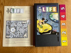 The Game of Life Vintage Bookshelf Game Collection Wooden Box Edition COMPLETE