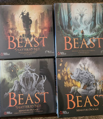 Beast & Shattered Isles Board Game – Gamefound Deluxe Pledge w/ Minis & Extras