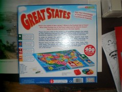 NEW GREAT STATES! Board Game – Fun Educational USA Geography for Kids & Family