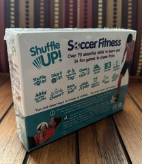 Shuffle Up! Soccer Fitness Game, 70 Skills, 14 Games-New