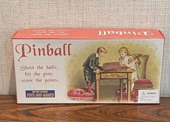 Perisphere and Trylon Wood Pinball Game Retro Range Toys and Games NIB