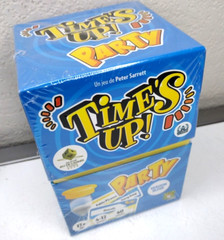 Time’s Up FRENCH Blue Version Board Party Game Peter Sarrett R&R Games 2006