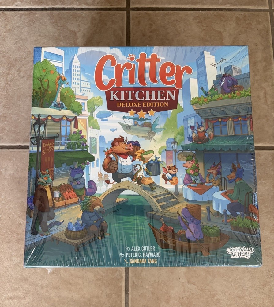 Cardboard Alchemy Board Game Critter Kitchen (Deluxe Kickstarter Ed)