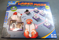 USED Laser Maze Jr. ThinkFun Science Logic Maze For Juniors! Complete 2014
