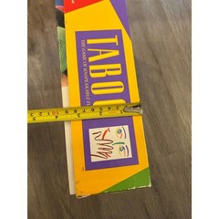 Milton Bradley Taboo Board Game Adult Unisex OS Multi Good 1989 Vintage Party