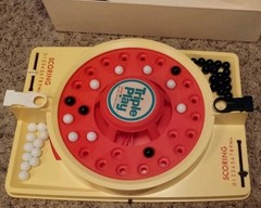 COMPLETE & WORKING: TRIPLE PLAY Skill & Action Board Game Milton Bradley 1978