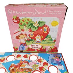 Vintage Strawberry Shortcake Strawberry Land Board Game